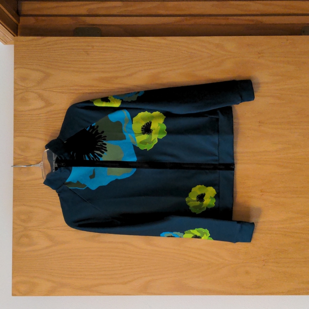 Ultracor Jacket Blue Floral Print S